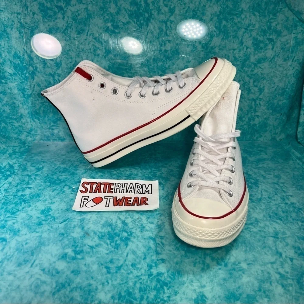 Converse Chuck 70 Hi Shoe Palace Men's White Retro High Top Shoes Sneakers - Picture 1 of 7